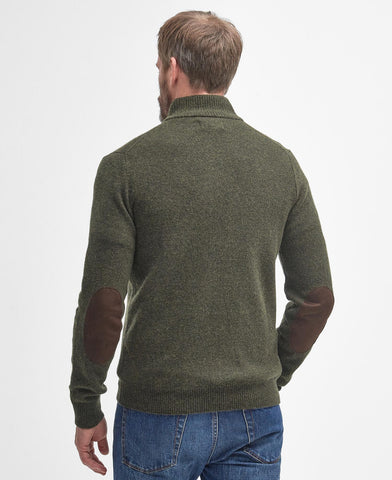 Barbour Maglia in lana da uomo  Essential Patch Verde