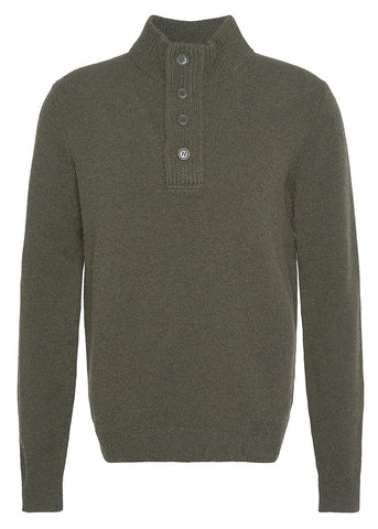 Barbour Maglia in lana da uomo  Essential Patch Verde