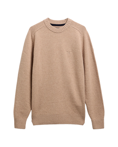Barbour Maglia da uomo in lana Newtown beige  MKN1773ST17