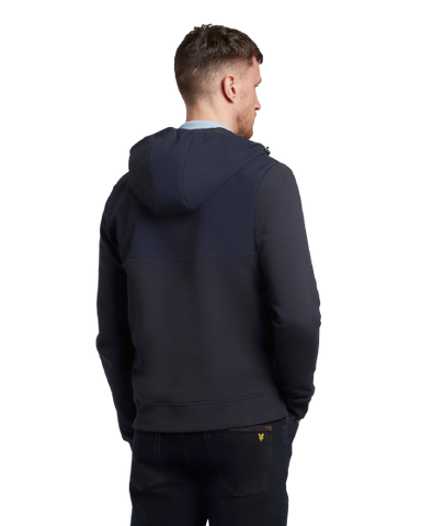 Lyle &amp; Scott Softshell-Jersey-Kapuzenpullover mit Reißverschluss ML1314V-Z271