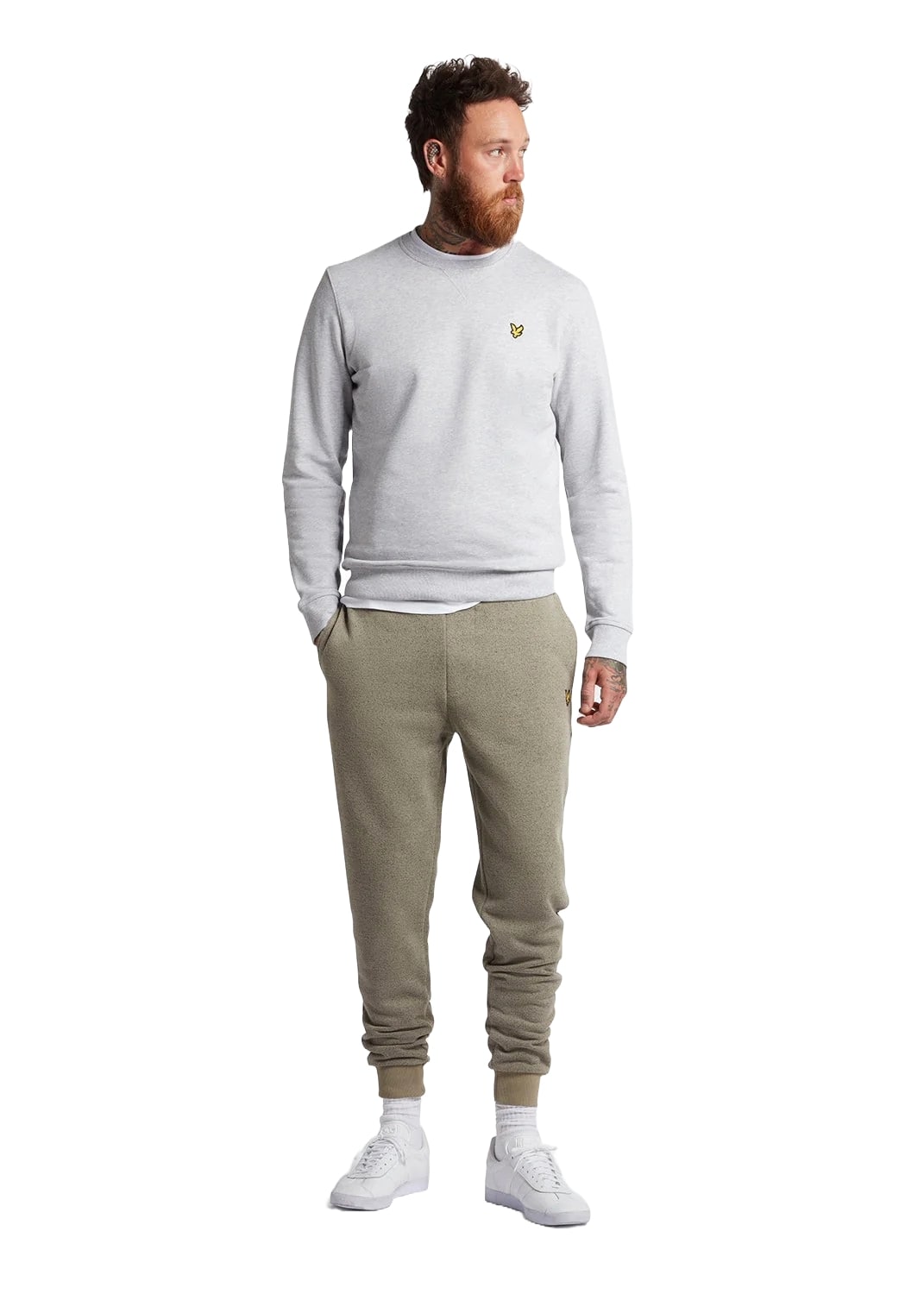 Lyle & Scott Men's End On End Fleece Pants Beige – Philosophy