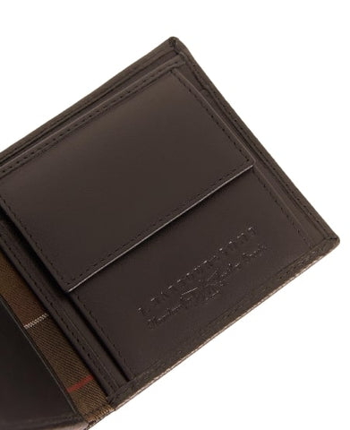 Barbour-Brieftasche aus geprägtem Leder MLG0059BK11