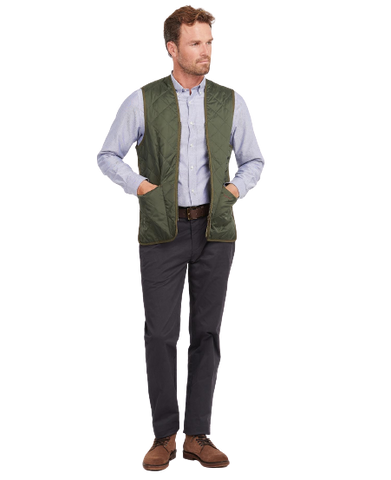 Barbour Quilted Waistcoat/Zip-In Liner MLI0001GN91