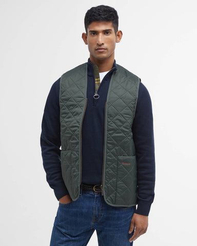 Barbour Gilet trapuntato/fodera con zip Quilted Waistcoat MLI0001GN92