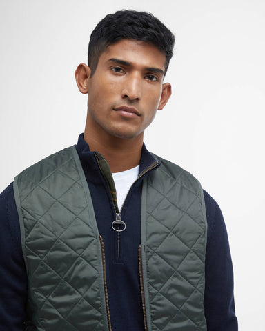 Barbour Gilet trapuntato/fodera con zip Quilted Waistcoat MLI0001GN92