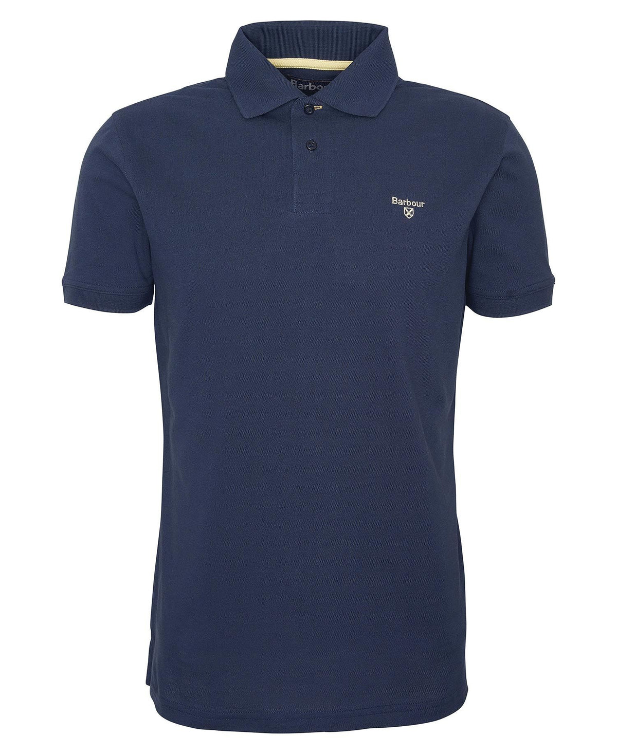 Barbour Men's light blue sports polo shirt