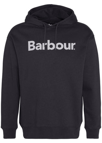 Barbour Felpa Con Cappuccio da Uomo Brushed Nera