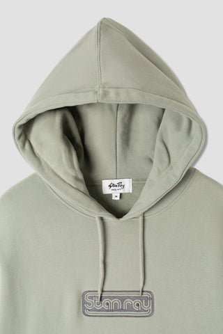 Stan Ray Men's Hoodie Moto Emb. Light Green