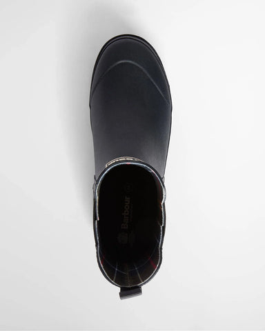Barbour Stivaletto da uomo in gomma Andale Chelsea blu