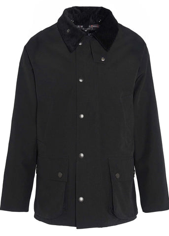 Barbour Giacca cerata da uomo Classic Bedale Nero