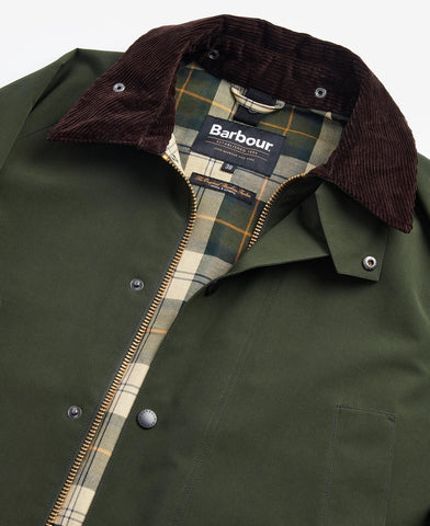 Barbour Herren Classic Bedale Wachsjacke Grün