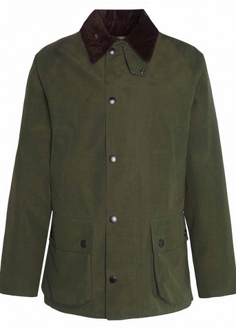 Barbour Herren Classic Bedale Wachsjacke Grün