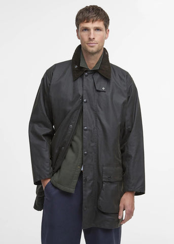 Barbour Giacca da Uomo Classic Northumbria Wax Verde