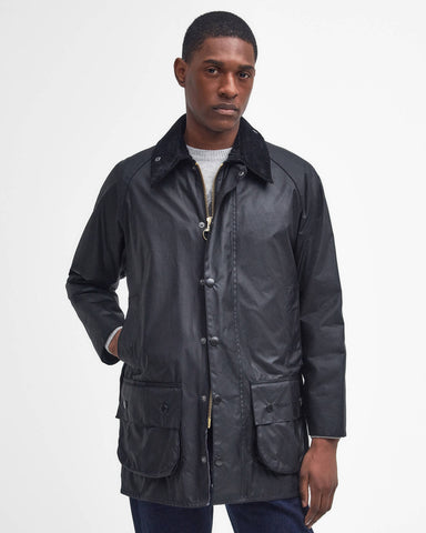 Barbour Giacca cerata da uomo Beaufort nera MWX0017BK91