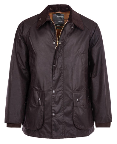 Barbour Giacca da uomo cerata Bedale Waxed marrone scuro