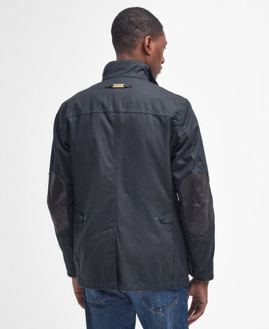 Barbour Ogston Wax Jacket for Men Blue