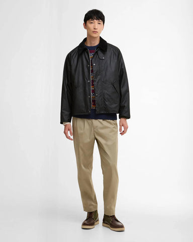 Barbour Giacca cerata da uomo Os Transport  MWX1678BK91