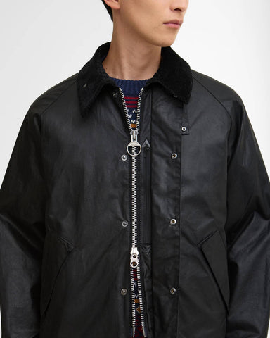 Barbour Giacca cerata da uomo Os Transport  MWX1678BK91