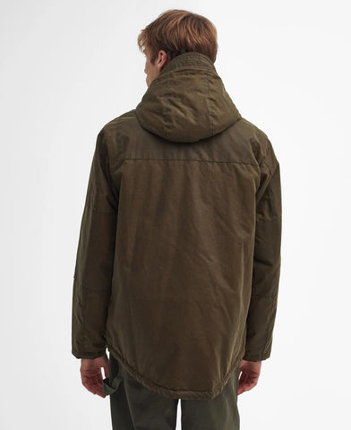 Barbour Giacca da uomo cerata Re-Engineered Durham Verde