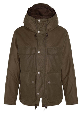 Barbour Giacca da uomo cerata Re-Engineered Durham Verde