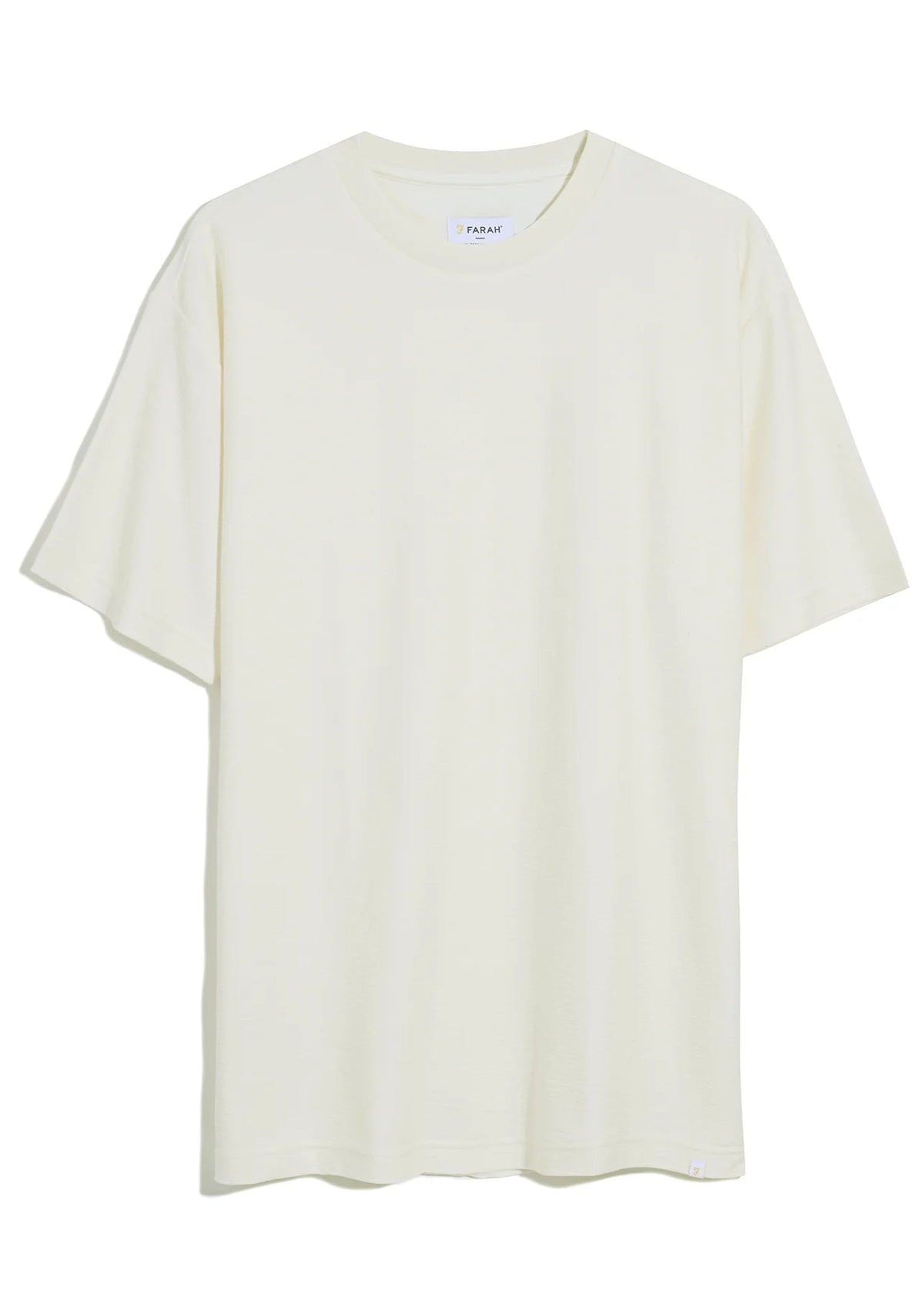 Farah Ashcombe Cream Short Sleeve Men's T-Shirt