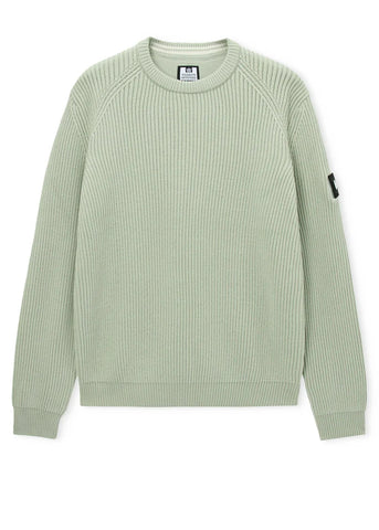 Weekend Offender Maglia girocollo da uomo Morello Julep verde chiaro
