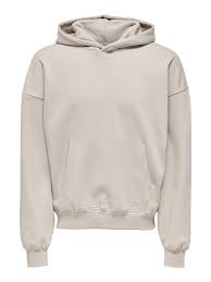 Only & Sons Felpa con cappuccio da uomo Turner beige