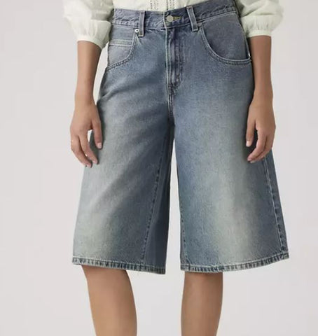 Levi's Pantaloncino in jeans da donna Super Baggy Jorts