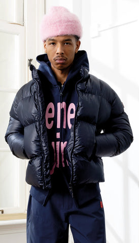 The New Original Giacca Piumino da uomo 9-Dots Curve blu