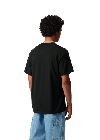 Carhartt Wip T-Shirt da uomo con taschino manica corta Pocket Heart nera