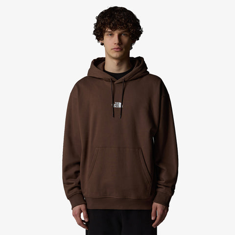 The North Face Felpa Con Cappuccio Uomo Zumu Marrone