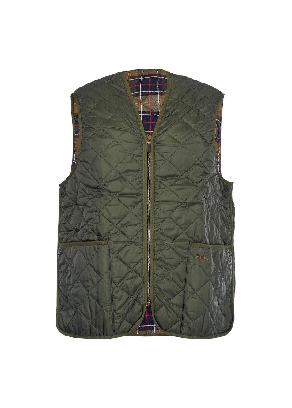 Barbour Gilet trapuntato/fodera con zip Quilted Waistcoat MLI0001GN92