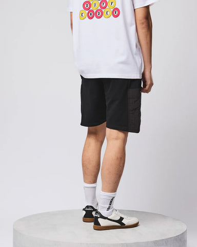 Weekend Offender Men's Chiyoda Black Fleece Shorts