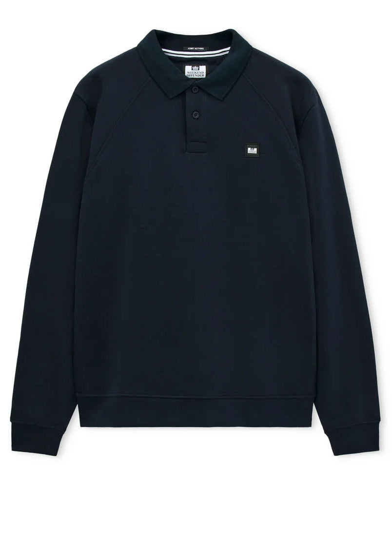 Weekend Offender Felpa a Polo fa uomo Azrou blu