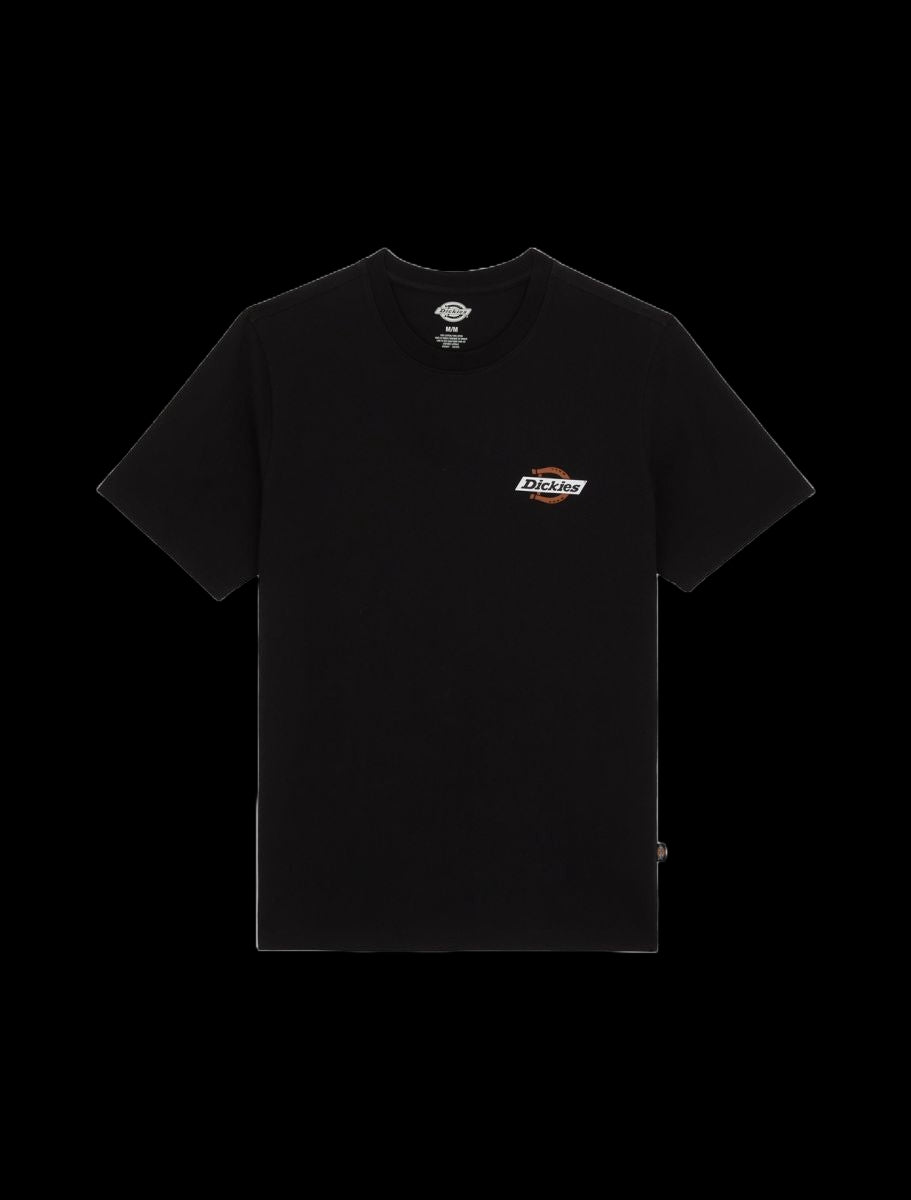 Dickies Men's T-Shirt Short Sleeve Ruston Black