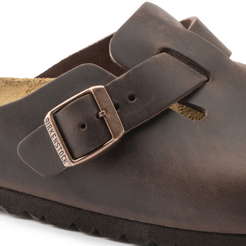 Birkenstock Sandalo unisex Boston  marrone (Calzata Stretta)