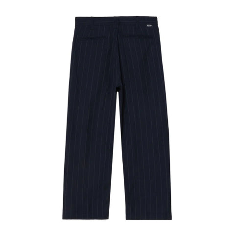 Obey Pantalone da uomo gessato Dean Stripe Pleated