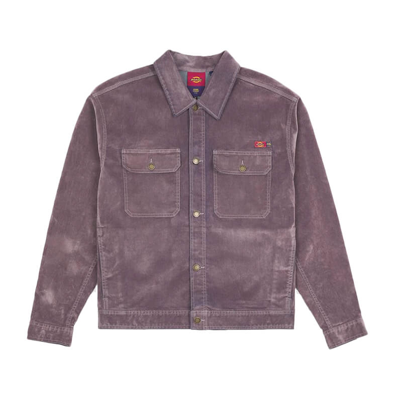 Dickies x OC Herren-Flockjacke in Lila