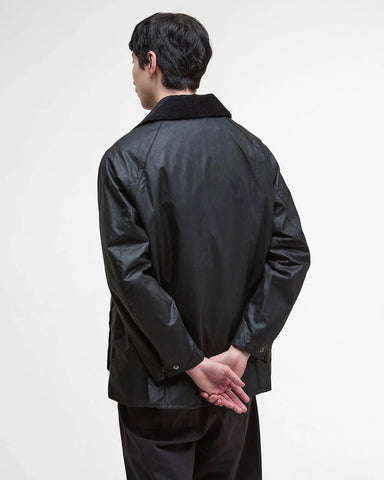 Barbour Giacca cerata da uomo OS Bedale nera