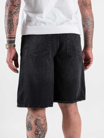 Only & Sons Pantaloncino in jeans da uomo Carl nero