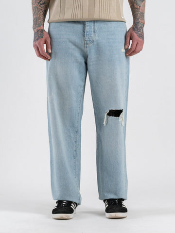 Only & Sons Jeans largo da yuomo Fade lavaggio chiaro
