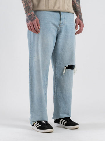 Only & Sons Jeans largo da yuomo Fade lavaggio chiaro