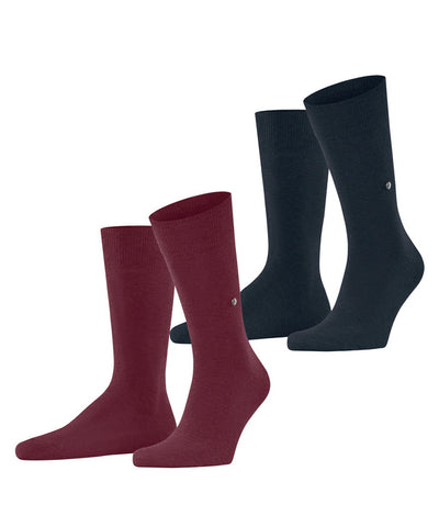 Burlington Calze in Cotone Uomo Everyday 2-Pack multicolor