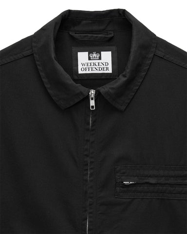 Weekend Offender Sovracamicia da uomo Caleb nera
