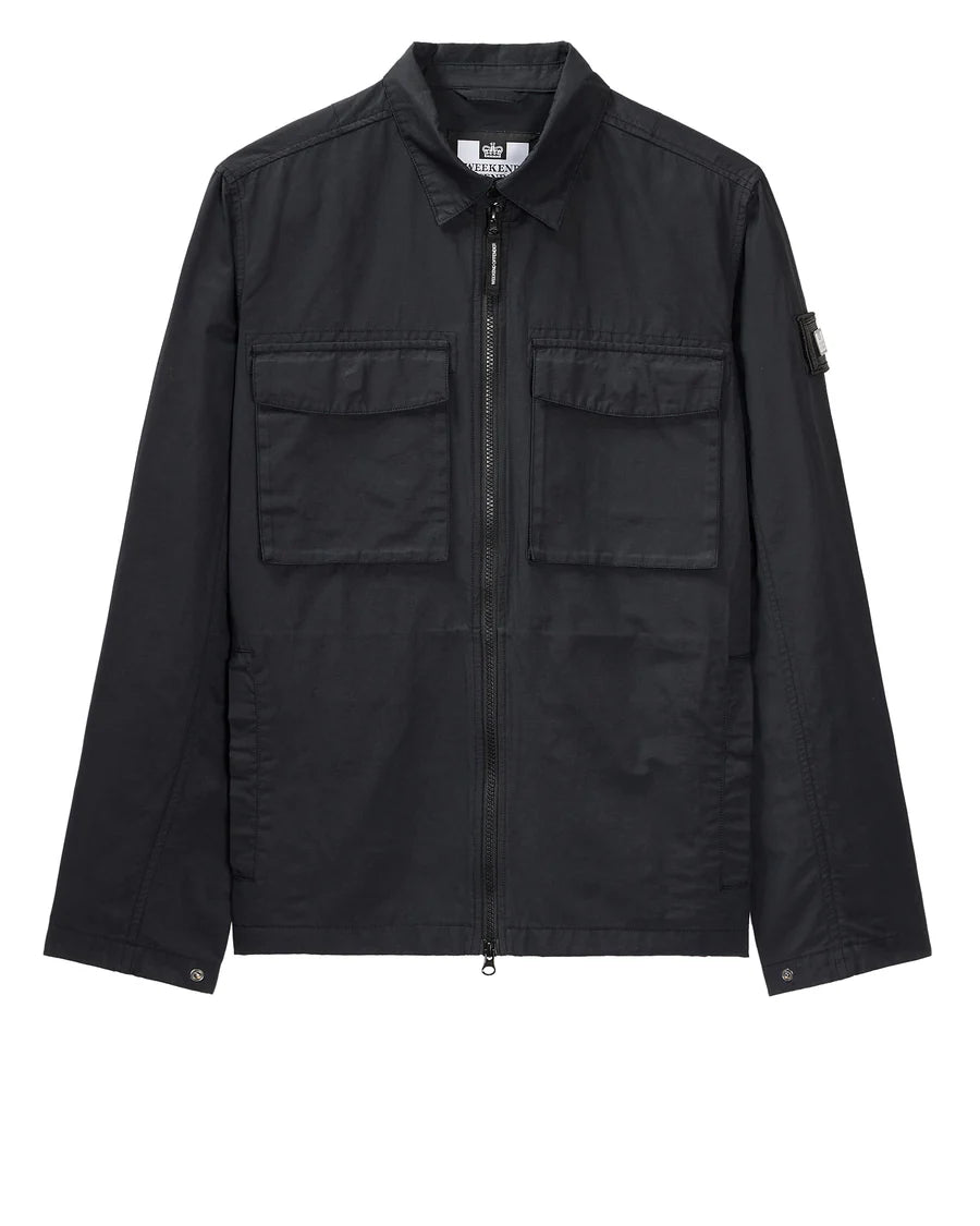 Weekend Offender Camicia da uomo Formella nera