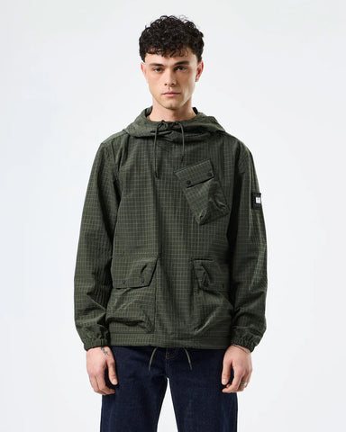 Weekend Offender Maglia anorak da uomo Grohl verde