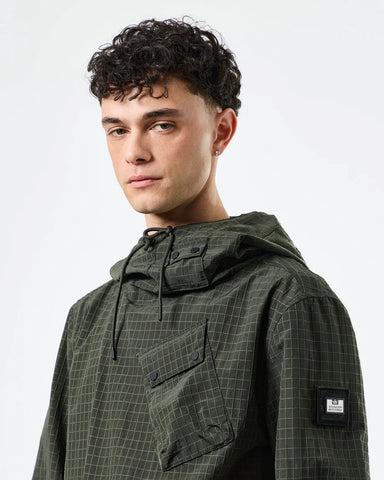 Weekend Offender Maglia anorak da uomo Grohl verde