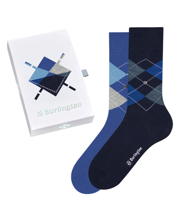 Burlington Calze in Cotone Basic Gift Box Uomo Calze multicolor