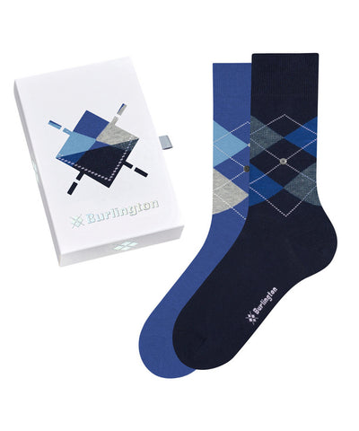 Burlington Calze in Cotone Basic Gift Box Uomo Calze multicolor