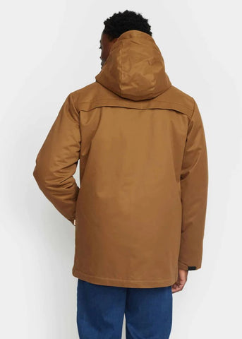 Revolution Giacca da uomo Parka marrone